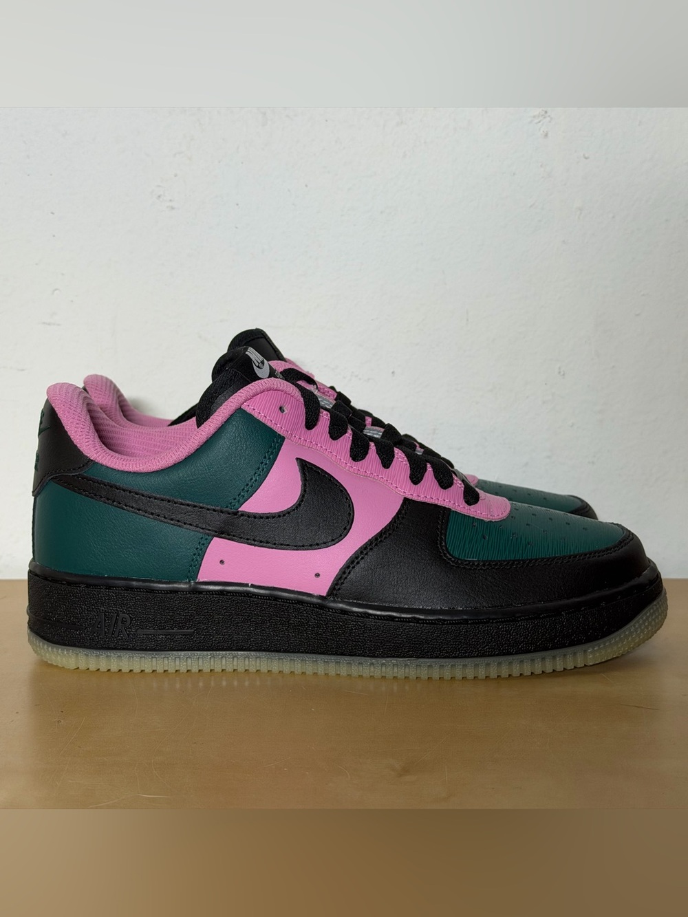 Nike Air Force 1 Low By You Black Pink Green CT7875-994 Men’s Sz 7.5 Or Wmn Sz 9